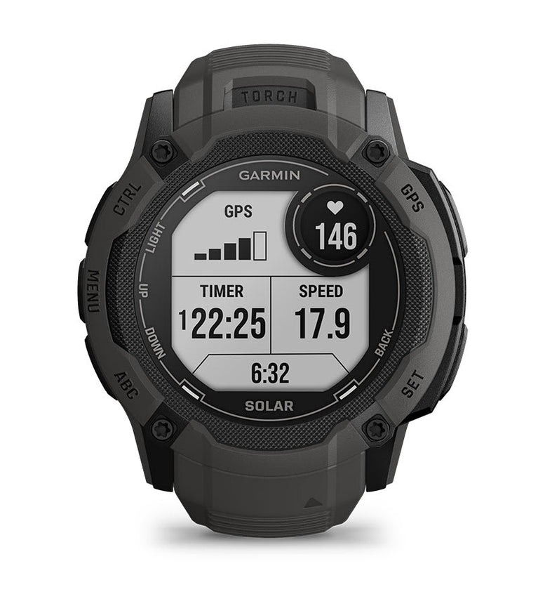 SMARTWATCH INSTINCT 2X SOLAR GRAPHITE GARMIN