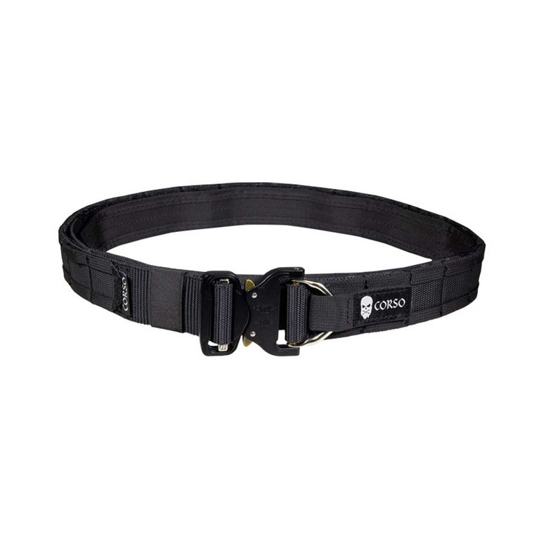 CINTURONE CON SOTTOCINTURA HOOK MOLLE MK. 2 NERO CORSO