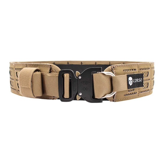 CINTURONE HOOK LASER CUT MK6 COYOTE BROWN CORSO