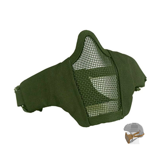 MASCHERA FACCIALE CON ATTACCHO DA ELMETTO NERA FORAVENTURE