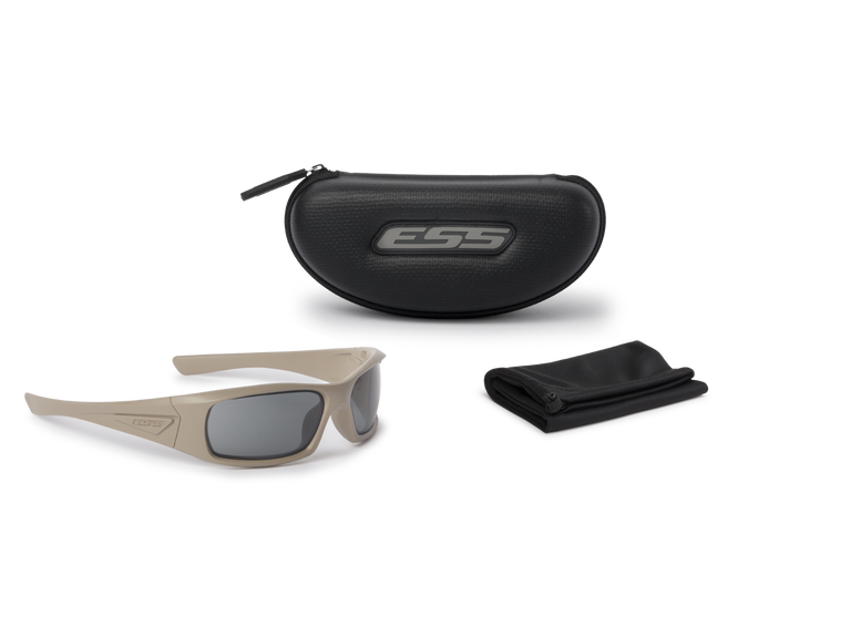 OCCHIALI 5B MONTATURA TAN E LENTI SMOKE GRAY ESS