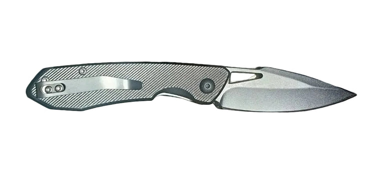 COLTELLO A LAMA RICHIUDIBILE NERO CON CLIP THIRD AMONT