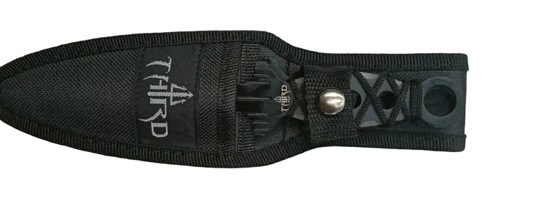 SET DA 2 COLTELLI DA LANCIO CON FODERO IN NYLON THIRD AMONT