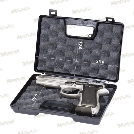 VALIGETTA RIGIDA IMBOTTITA IN P.P. PER PISTOLE DIMENSIONE 24x16x5,0