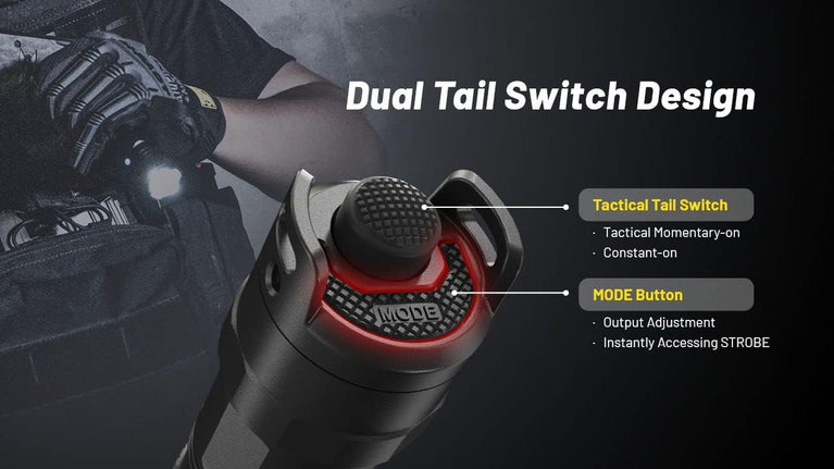 TORCIA P23i PRECISE TACTICAL DA 3000 LUMENS NITECORE