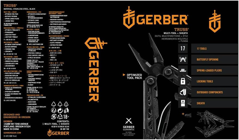 PINZA MULTIUSO TRUSS MULTI-TOOL GERBER