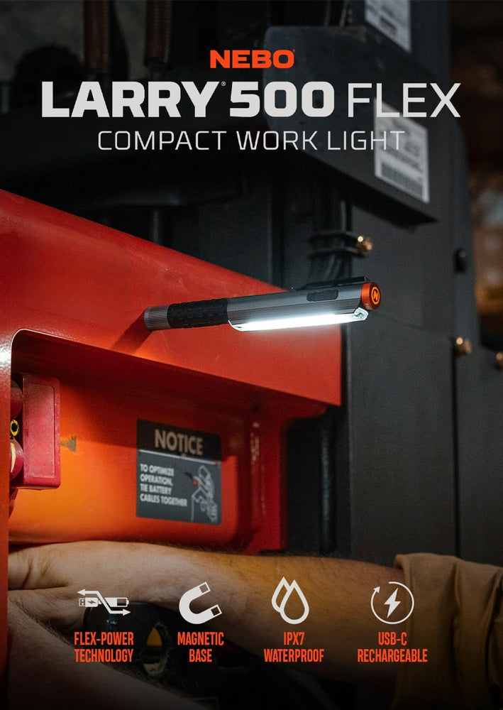 TORCIA DA 500 LUMEN LIL LARRY FLEX NEBO