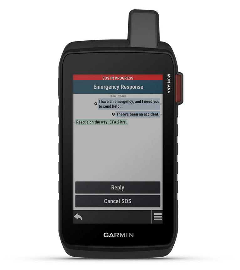 DISPOSITIVO GPS PORTATILE TOUCHSCREEN CON TECNOLOGIA INREACH MONTANA 710I GARMIN