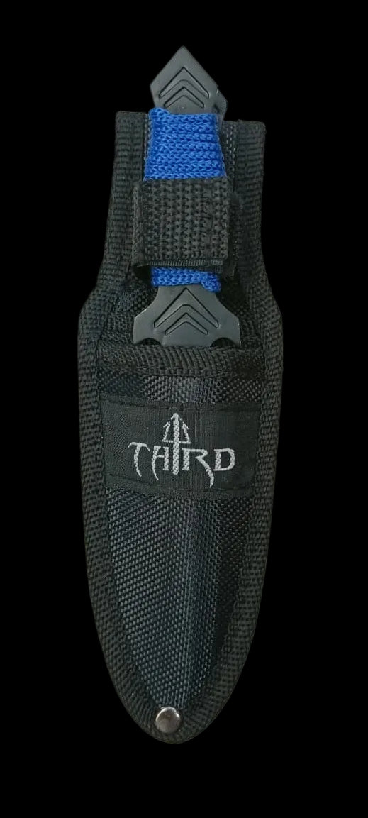 SET DI 3 COLTELLI DA LANCIO CON FODERO THIRD AMONT