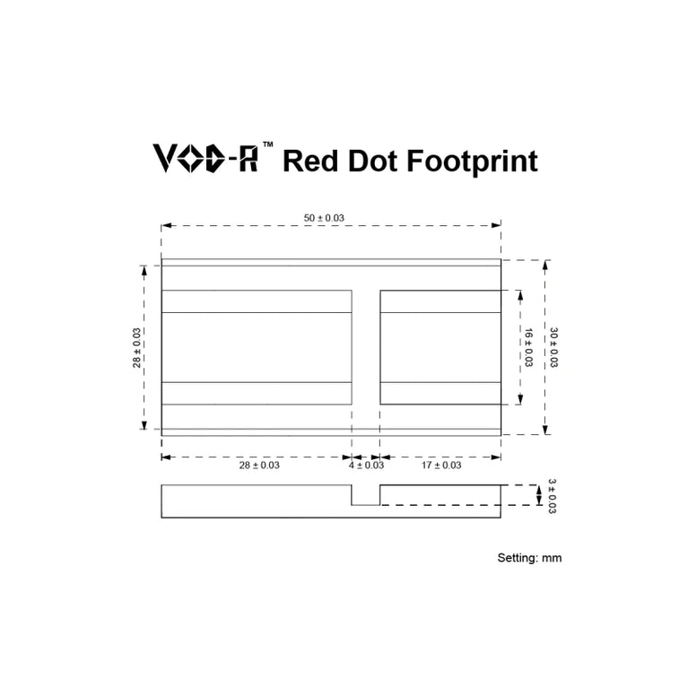 MIRINO RED DOT SRD 1x18x20 VOD VECTOR OPTICS