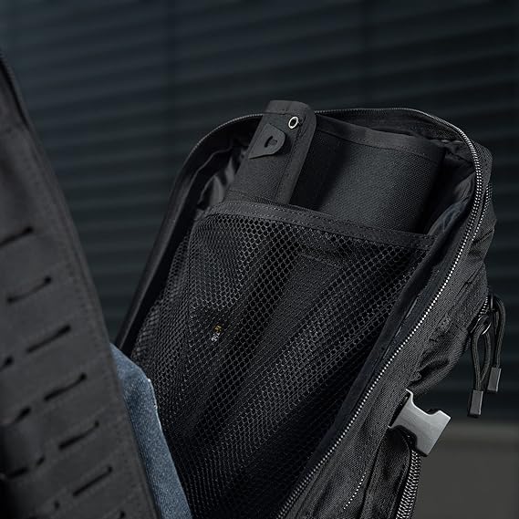 ZAINO ASSAULT PACK LARGE NERO TAGLIATO AL LASER M-TAC