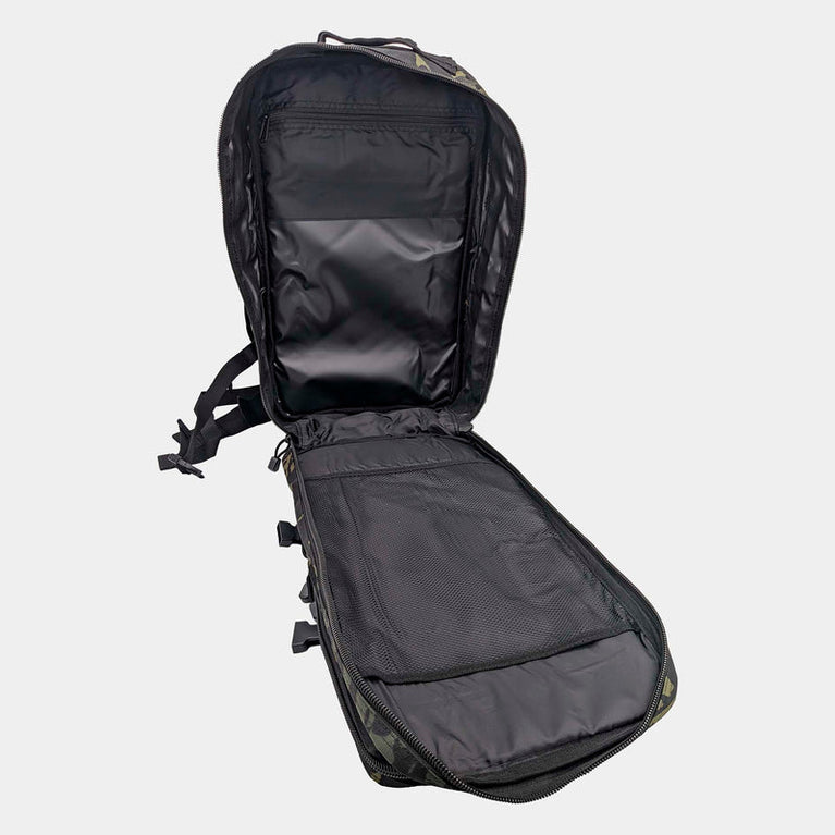 ZAINO TATTICO CON ATTACCHI MOLLE DA 36 L. NERO IMMORTAL WARRIOR