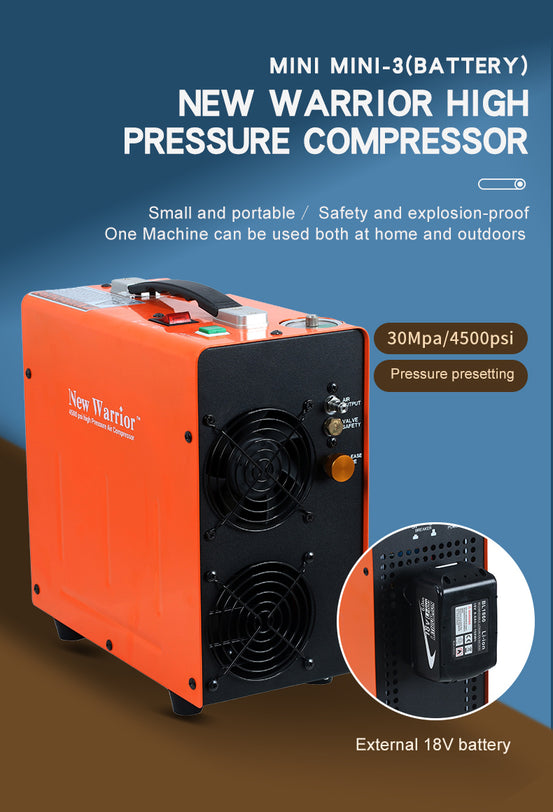 COMPRESSORE PER CARABINE CPC MINI 3 NEW WARRIOR