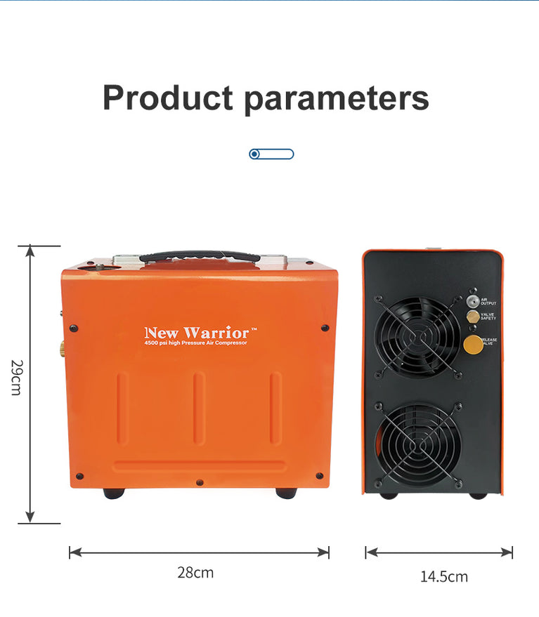 COMPRESSORE PER CARABINE CPC MINI 3 NEW WARRIOR