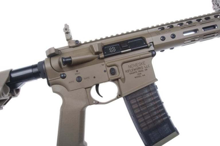 FUCILE SOFTAIR ELETTRICO EMG NOVESKE N4 GEN3 DIPLOMAT 7" FDE CYMA PLATINUM