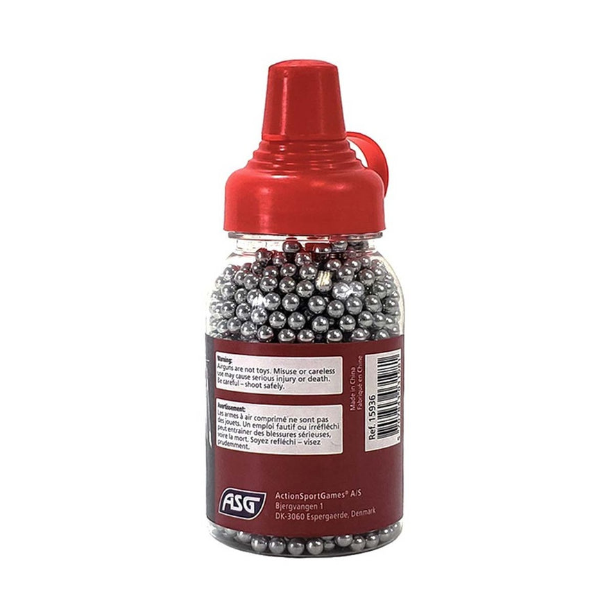 CONFEZIONE DA 1500 BIGLIE IN ACCIAIO CAL. 4,5mm ASG