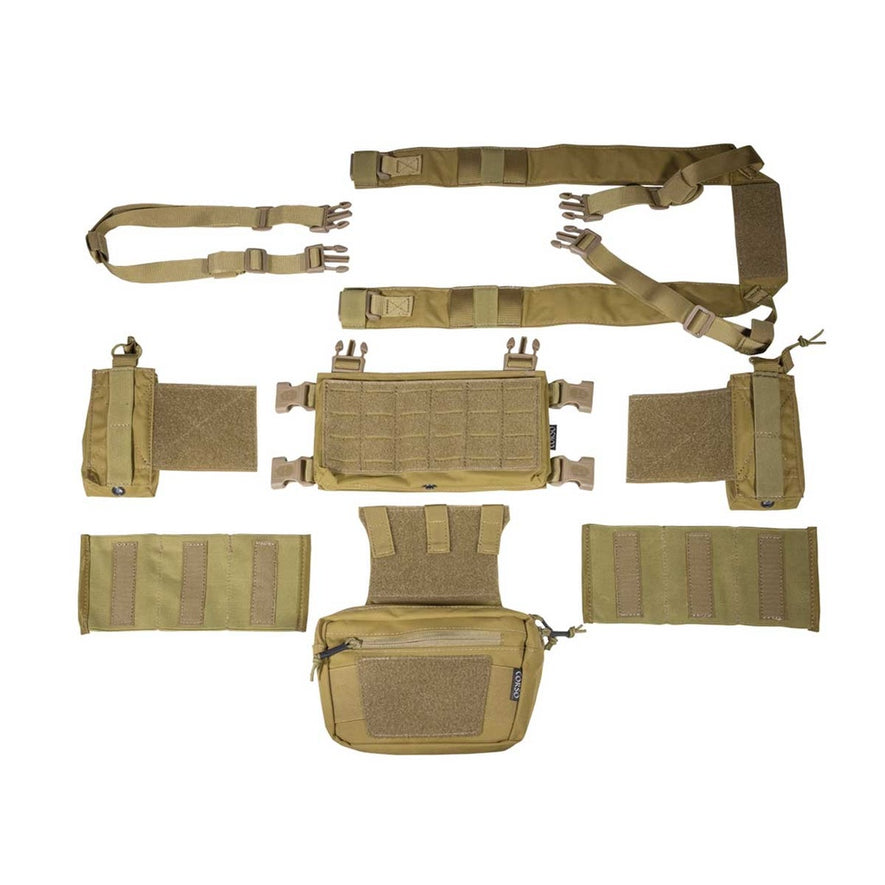 CHEST RIG FLINT MK2 COYOTE BROWN CORSO