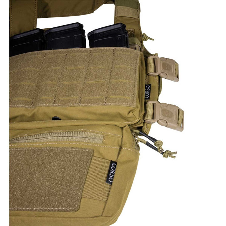 CHEST RIG FLINT MK2 COYOTE BROWN CORSO