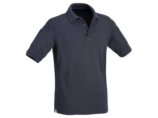 POLO TATTICA A MANICHE CORTE CON TASCHE BLU NAVY DEFCON 5
