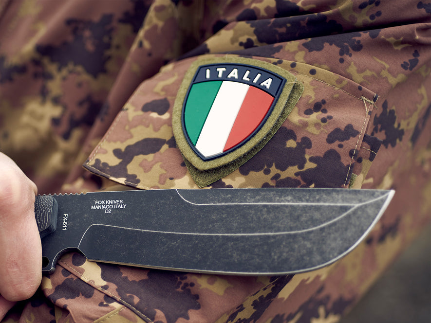 PATCH IN PVC SCUDETTO ITALIA CON FONDO VERDE