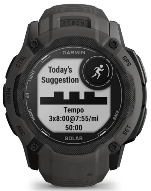 SMARTWATCH INSTINCT 2X SOLAR GRAPHITE GARMIN