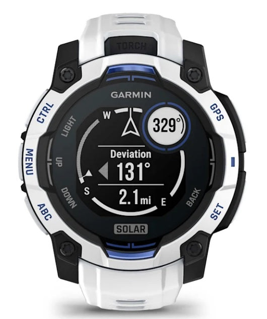 SMARTWATCH INSTINCT 3 45mm CON RICARICA SOLARE GARMIN