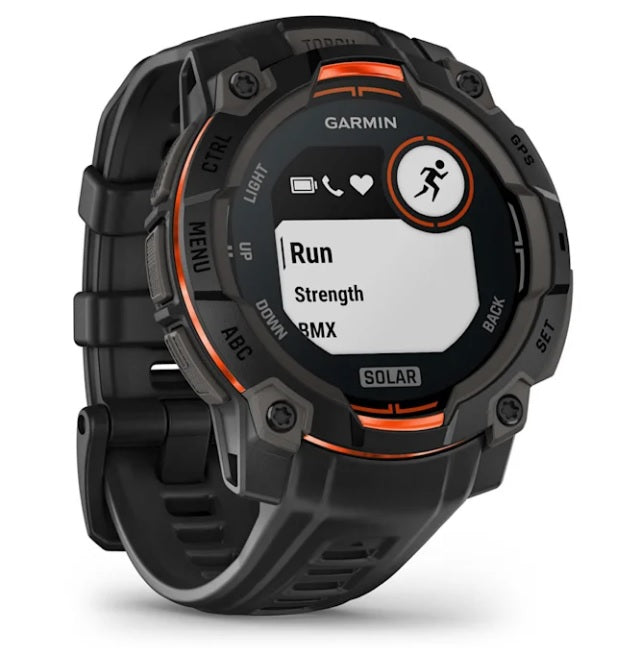 SMARTWATCH INSTINCT 3 45mm CON RICARICA SOLARE GARMIN