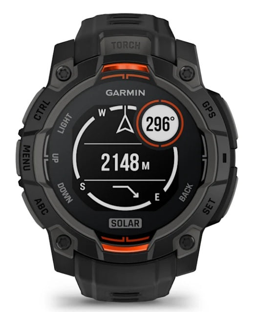 SMARTWATCH INSTINCT 3 45mm CON RICARICA SOLARE GARMIN