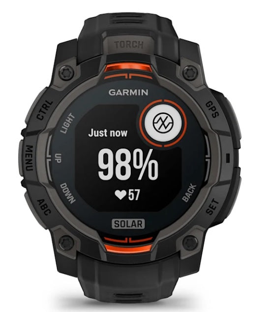 SMARTWATCH INSTINCT 3 45mm CON RICARICA SOLARE GARMIN