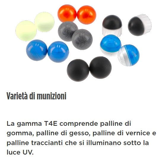 FUCILE A CO2 TC 68 T4E A PALLETTONI CALIBRO .68 <7,5J UMAREX