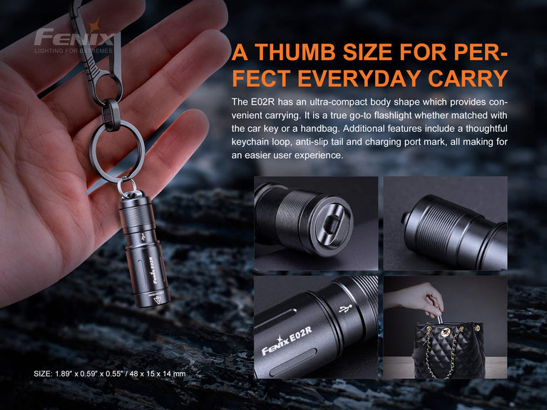 TORCIA E02R 200 LUMENS FENIX