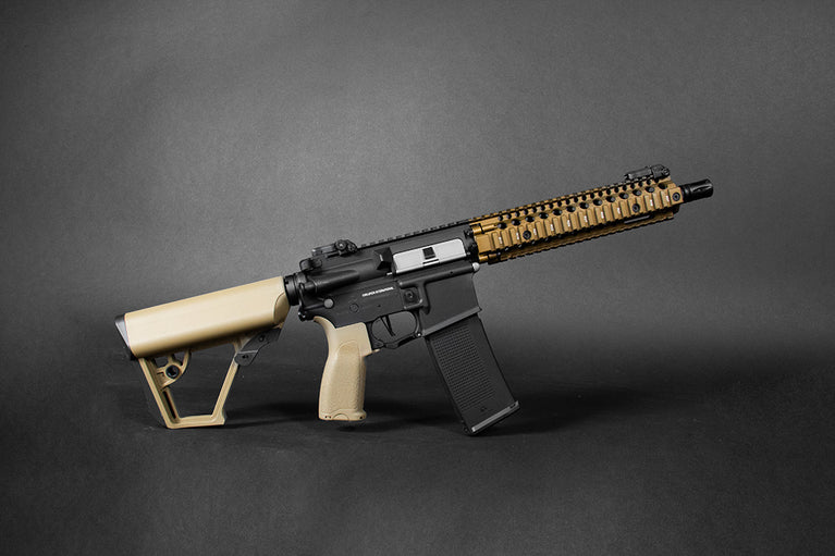 FUCILE SOFTAIR ELETTRICO RECON MK18 MOD 1 10.8" NERO/TAN EVOLUTION