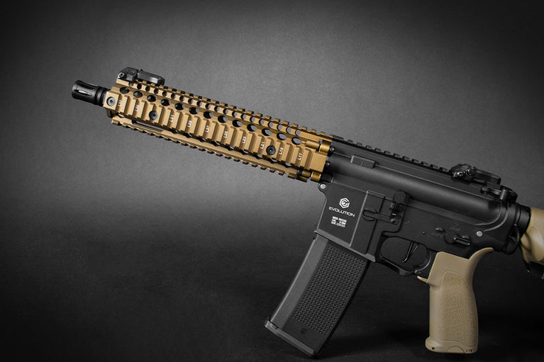 FUCILE SOFTAIR ELETTRICO RECON MK18 MOD 1 10.8" NERO/TAN EVOLUTION