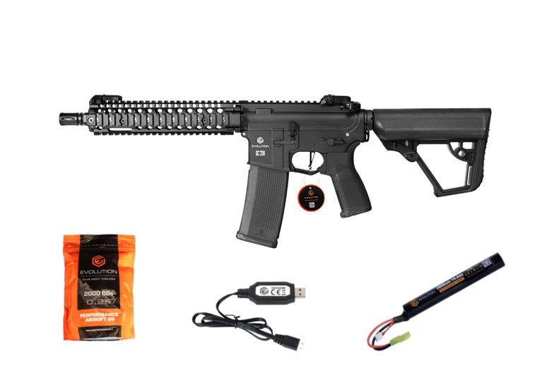 FUCILE SOFTAIR ELETTRICO RECON MK18 MOD 1 10.8" NERO EVOLUTION