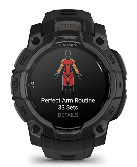 SMARTWATCH INSTINCT 3 45mm CON SCHERMO AMOLED GARMIN
