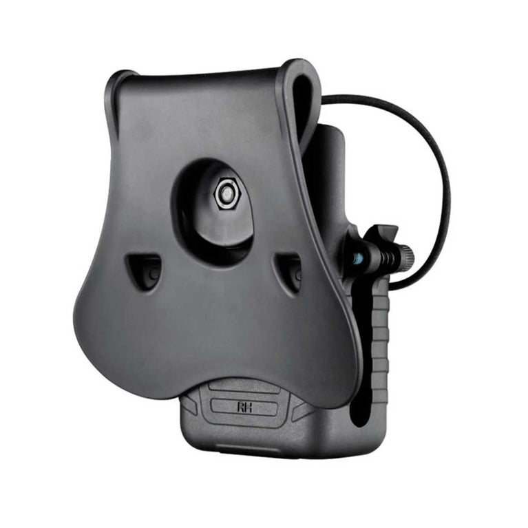 TASCA PORTA RADIO UNIVERSALE IN POLIMERO NERO AMOMAX