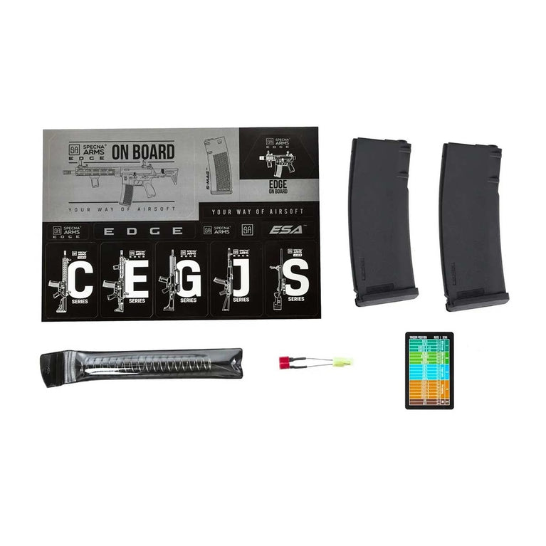 FUCILE SOFTAIR ELETTRICO SA-E23-L EDGE HAL2 GEN.2 NERO SPECNA ARMS
