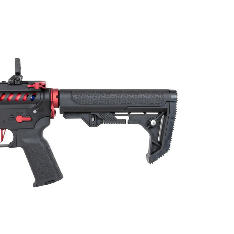 FUCILE SOFTAIR ELETTRICO SA-E39-L EDGE HAL 2 GEN.2 NERO/ROSSO SPECNA ARMS
