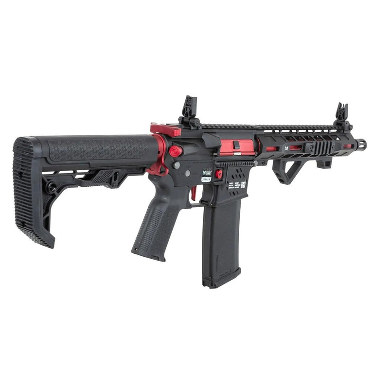 FUCILE SOFTAIR ELETTRICO SA-E39-L EDGE HAL 2 GEN.2 NERO/ROSSO SPECNA ARMS