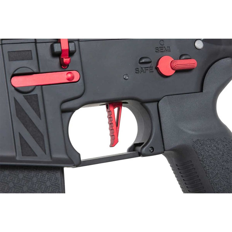 FUCILE SOFTAIR ELETTRICO SA-E39-L EDGE HAL 2 GEN.2 NERO/ROSSO SPECNA ARMS