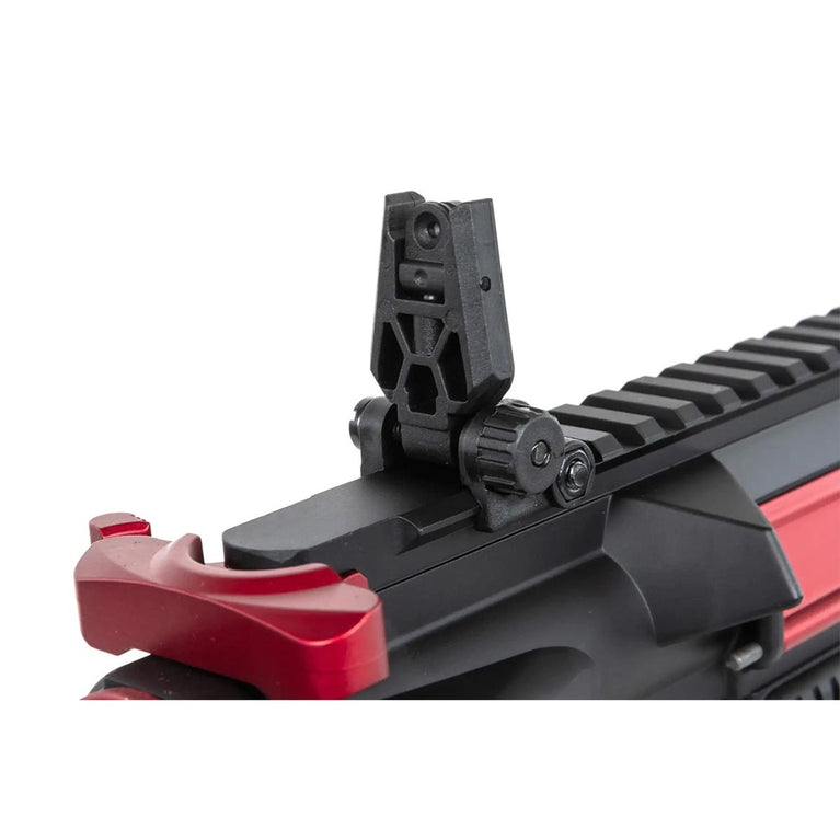 FUCILE SOFTAIR ELETTRICO SA-E39-L EDGE HAL 2 GEN.2 NERO/ROSSO SPECNA ARMS