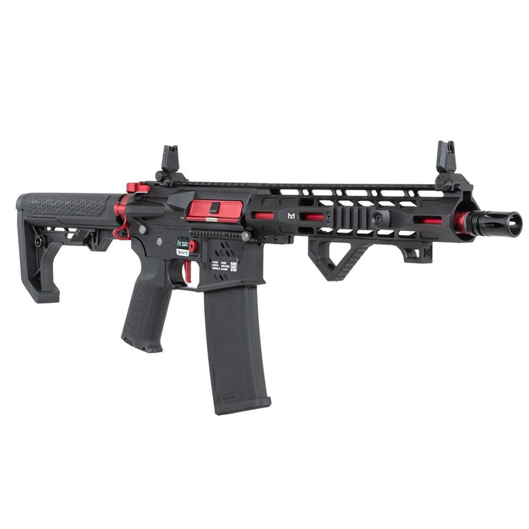 FUCILE SOFTAIR ELETTRICO SA-E39-L EDGE HAL 2 GEN.2 NERO/ROSSO SPECNA ARMS