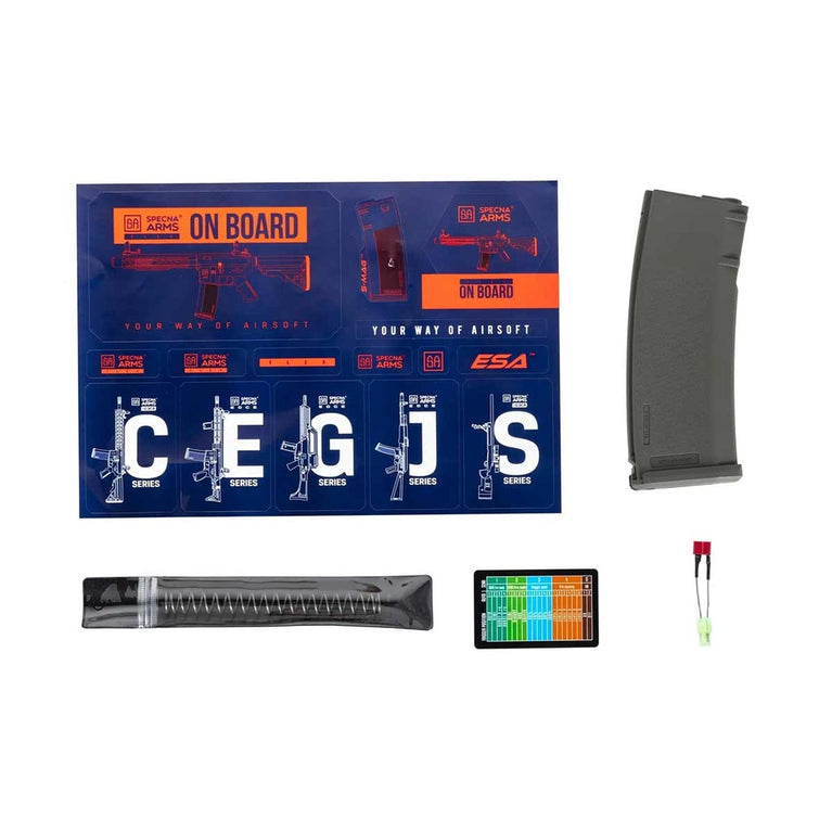 FUCILE SOFTAIR SA-F05 FLEX GEN.2 HAL ETU NERO/VERDE SPECNA ARMS