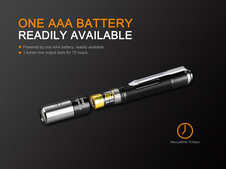 TACTICAL PENLIGHT LD02 V2.0 EDC CON ILLUMINATORE UV FENIX
