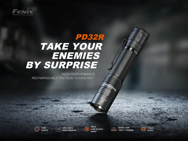 TORCIA PD32R DA 1400 LUMEN FENIX