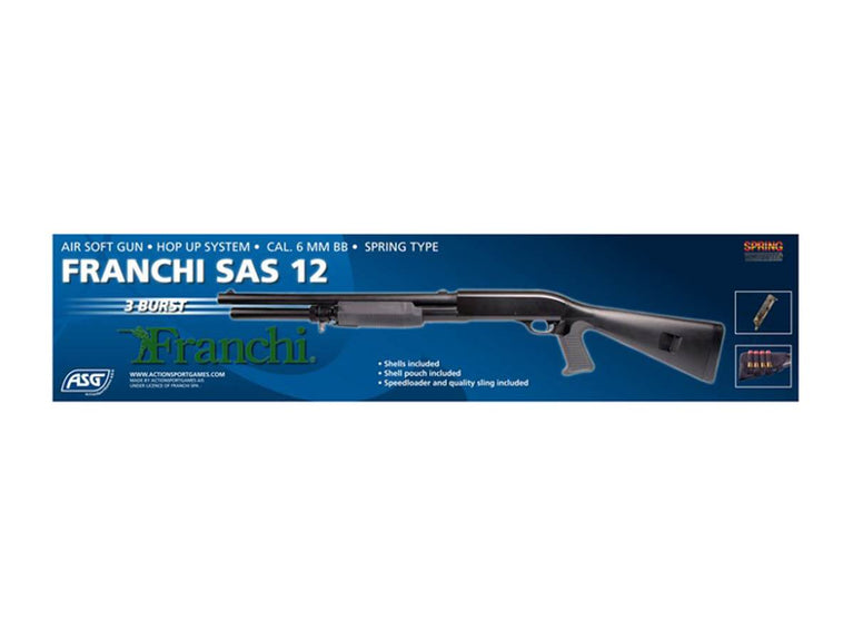 FUCILE SOFTAIR A POMPA FRANCHI SAS-12 ASG