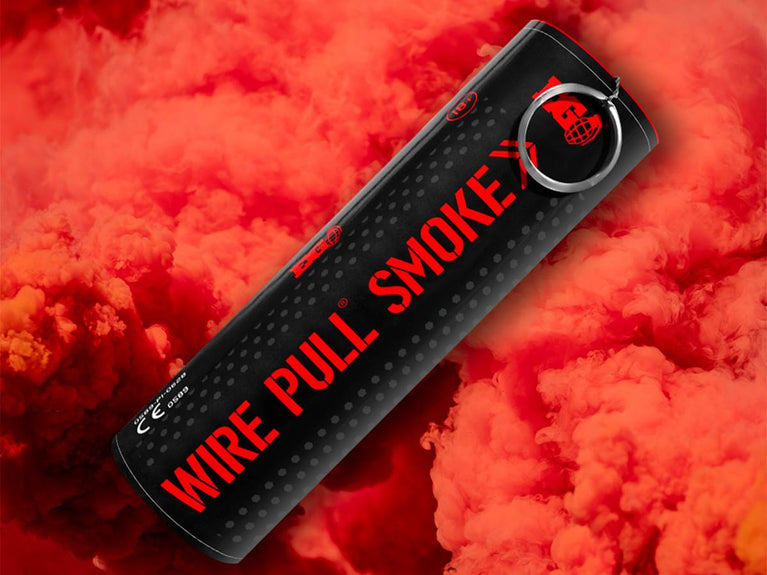 FUMOGENO ROSSO CON ANELLO A STRAPPO ENOLA GAYE