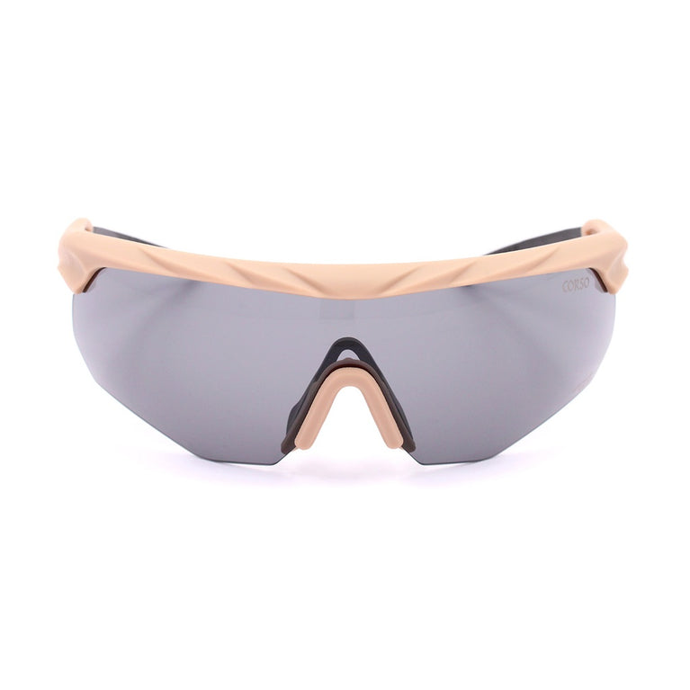 OCCHIALI REVENGE RUDDER CON LENTI INTERCAMBIABILI E MONTATURA COYOTE BROWN CORSO