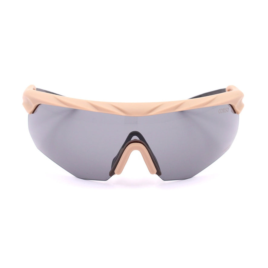 OCCHIALI REVENGE RUDDER CON LENTI INTERCAMBIABILI E MONTATURA COYOTE BROWN CORSO
