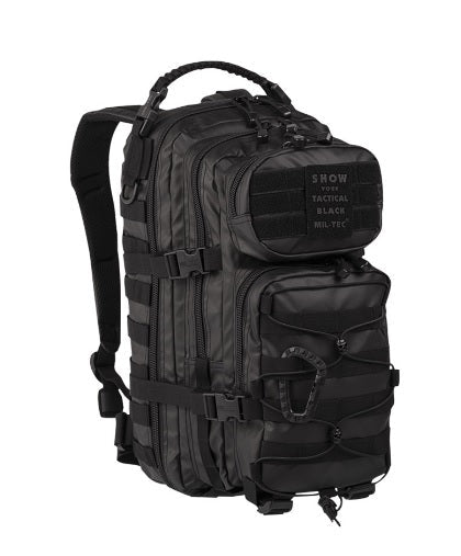 ZAINO TACTICAL US ASSAULT SMALL NERO WATERPROOF MILTEC